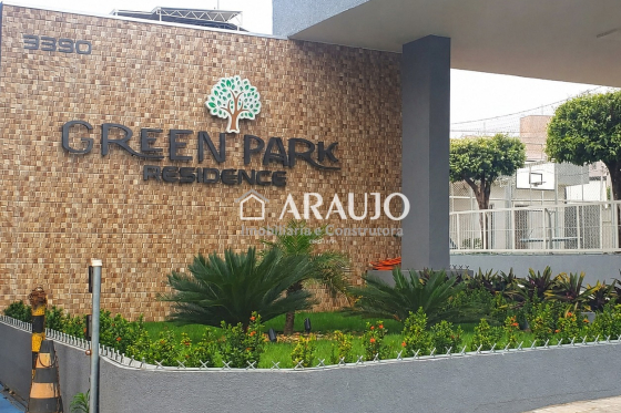 Apartamento à venda - 76.5m² - Zona II - Condomínio Green Park Residence, Umuara...
