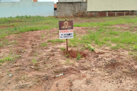 Terreno à venda - 191.79m² - Jardim Janina II, Umuarama-PR