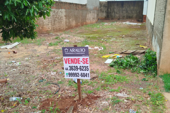 Terreno à venda - 162.42m² - Jardim Janina II, Umuarama-PR