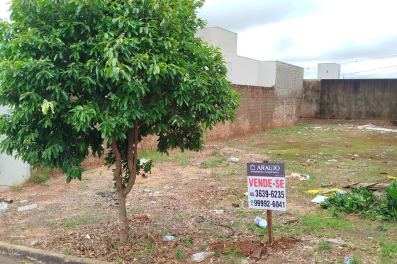 Terreno à venda - 162.42m² - Jardim Janina II, Umuarama-PR