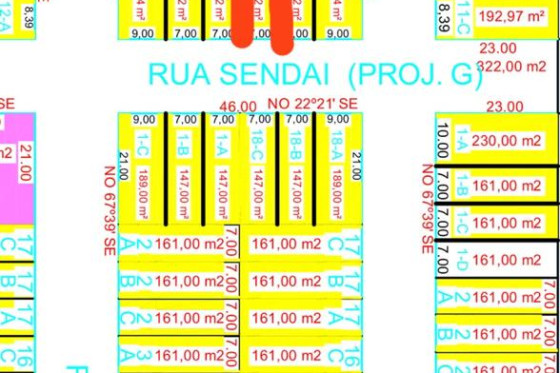 Terreno à venda - 150.22m² - Parque Residencial Tokio, Umuarama-PR