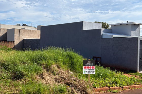 Terreno à venda - 150.22m² - Parque Residencial Tokio, Umuarama-PR